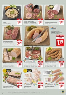 Schweinefleisch im EDEKA Prospekt "Aktuelle Angebote" mit 38 Seiten (Pforzheim)