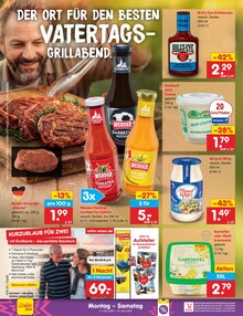 Fleisch im Netto Marken-Discount Prospekt "Aktuelle Angebote" mit 67 Seiten (Bremen)