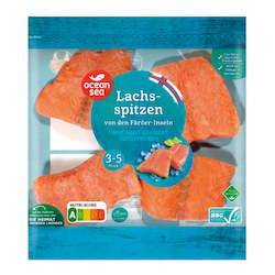 Lachsspitzen ohne Haut