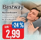 Nackenkissen im Angebot bei Kaufhaus Stolz in Stralsund Nackenkissen Angebote von Bestway bei Kaufhaus Stolz Stralsund für 2,99 €