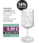 Superglas »CLUB No. 4« bei EDEKA im Kirchzarten Prospekt für 9,99 €