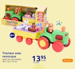 Tracteur avec remorque dans le catalogue Action