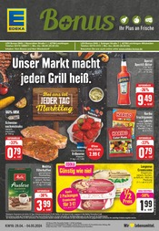 Aktueller EDEKA Supermarkt Prospekt in Burscheid und Umgebung, "Aktuelle Angebote" mit 24 Seiten, 29.04.2024 - 04.05.2024