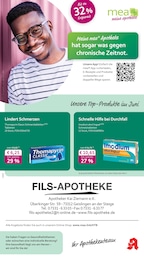 Aktueller mea - meine apotheke Apotheken Prospekt für Geislingen: Unsere Juni-Angebote mit 4} Seiten, 01.06.2025 - 30.06.2025