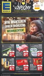 EDEKA Prospekt für Suhl: "Wir lieben Lebensmittel!", 28 Seiten, 16.12.2024 - 21.12.2024