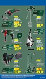 Schleifmaschinen Angebot im aktuellen Lidl Prospekt auf Seite 55