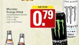 Aktuelles Energy Drink Angebot bei WEZ in Bad Oeynhausen ab 0,79 €