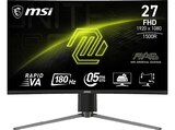 MAG 27C6PFDE, Höhenverstellbar 27 Zoll Full-HD Curved Gaming Monitor 0,5 ms Reaktionszeit 180 Hz von MSI im aktuellen MediaMarkt Saturn Prospekt für 99,00 €