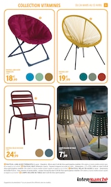 Promos Meuble dans le catalogue "TENDANCE PLEIN AIR 2026" de Intermarché Hyper à la page 15 Promos Meuble dans le catalogue "TENDANCE PLEIN AIR 2026" de Intermarché Hyper à la page 15