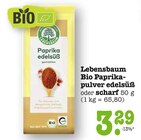 Paprika edelsüß Angebote von Lebensbaum bei E center Rastatt für 3,29 €