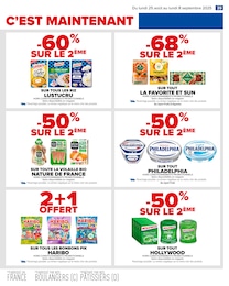 Offre Philadelphia dans le catalogue Carrefour du moment à la page 41