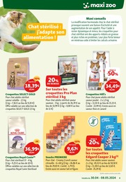 Offre Croquettes chat adulte dans le catalogue Maxi Zoo du moment à la page 4