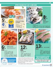 Promos Dorade dans le catalogue "Vague de fraîcheur sur votre budget" de E.Leclerc Dorade en promo dans le catalogue E.Leclerc à la page 45