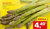 Aktuelles Spargel grün Angebot bei Netto Marken-Discount in Mönchengladbach ab 4,49 €
