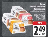Gourmet Revelations Katzennahrung Angebote von Purina bei EDEKA Weiden für 2,49 €