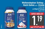 Sahne im EDEKA Prospekt Koch-Sahne von Weihenstephan im aktuellen EDEKA Prospekt für 1,19 €
