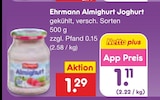 Almighurt Joghurt Angebote von Ehrmann bei Netto Marken-Discount Mühlhausen für 1,11 €