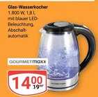 Aktuelle Wasserkocher Angebote bei GLOBUS in Duisburg Aktuelles Glas-Wasserkocher Angebot bei GLOBUS in Duisburg ab 14,00 €