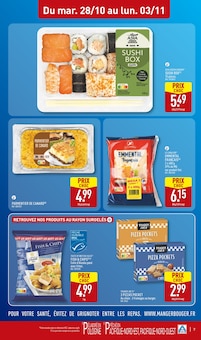 Promotion Canard dans le prospectus Aldi, valable du 28/10/2025 au 03/11/2025 Promo Canard dans le catalogue Aldi du moment à la page 7