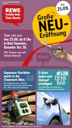 REWE Prospekt für Bad Zwesten mit 30} Seiten REWE Prospekt für Bad Zwesten: "Dein Markt", 30 Seiten, 22.09.2025 - 27.09.2025
