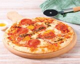 Pizza chorizo poivrons ou 4 fromages - U Express à Champigny-sur-Marne Pizza chorizo poivrons ou 4 fromages en promo chez U Express Champigny-sur-Marne à 3,75 €