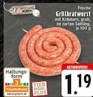 Frische Grillbratwurst bei EDEKA im Driedorf Prospekt für 1,19 €
