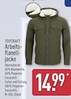 Arbeitsflanelljacke von TOPCRAFT im aktuellen ALDI Nord Prospekt