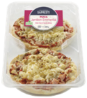 Pizza jambon emmental ou jambon emmental champignons - U Express à Bastia Pizza jambon emmental ou jambon emmental champignons en promo chez U Express Bastia à 7,35 €
