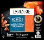 SAUMON FUMÉ DE NORVÈGE LABEYRIE - LABEYRIE en promo chez Auchan Hypermarché Boulogne-Billancourt à 4,89 €