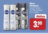 Fresh Natural Deospray Angebote von Nivea bei combi Cuxhaven für 3,99 €
