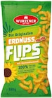 Erdnussflips von Wurzener für 0,99 € bei REWE im Angebot Erdnussflips von Wurzener im aktuellen REWE Prospekt