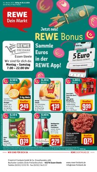 Aktueller REWE Prospekt "Dein Markt" Seite 1 von 32 Seiten für Essen