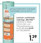 Aktuelles Laminat- und Parkettunterlage Angebot bei Hellweg in Recklinghausen ab 22,99 €