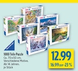 1000 Teile Puzzle im Angebot bei diska in Chemnitz 1000 Teile Puzzle Angebote von Ravensburger bei diska Chemnitz für 12,99 €