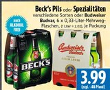 Pils oder Spezialitäten im Angebot bei EDEKA in Gießen Pils oder Spezialitäten Angebote von Beck's bei EDEKA Gießen für 3,99 €