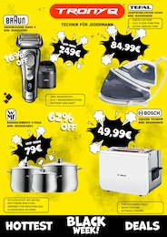 TRONYQ Dampfbügelstation im Prospekt 