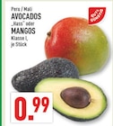 AVOCADOS Hass oder MANGOS für 0,99 € bei Marktkauf im Angebot AVOCADOS Hass oder MANGOS im aktuellen Marktkauf Prospekt