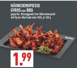 Aktuelles Hähnchenspieße Gyros Angebot bei Marktkauf in Paderborn ab 1,99 €