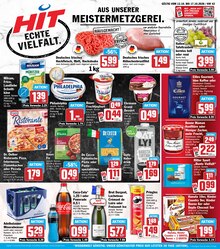Pizza im aktuellen HIT Prospekt (Augsburg) Pizza im HIT Prospekt "ECHTE VIELFALT" mit 18 Seiten (Augsburg)