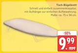 Tisch-Bügelbrett im Marktkauf Prospekt Tisch-Bügelbrett im aktuellen Marktkauf Prospekt für 9,99 €