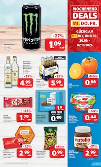 Bier im nah&frisch Prospekt "DER MARKT FÜR GUTES ESSEN UND TRINKEN" mit 9 Seiten (Rheda-Wiedenbrück)