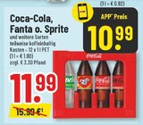 Coca-Cola bei Trinkgut im Niederzier Prospekt für 10,99 €