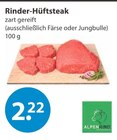 Rinder-Hüftsteak von Alpenrind im aktuellen V-Markt Prospekt für 2,22 €