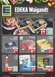 EDEKA Prospekt "Wir lieben Lebensmittel!" für Kitzingen, 52 Seiten, 18.08.2025 - 23.08.2025