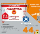 Globus-Baumarkt Vollmersweiler - Alpinaweiß Angebot im Prospekt Alpinaweiß bei Globus-Baumarkt im Vollmersweiler Prospekt für 44,00 €