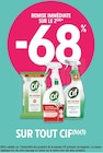 Intermarché Issel - Promo -68% REMISE IMMÉDIATE SUR LE 2ÈME SUR TOUT CIF Promo -68% REMISE IMMÉDIATE SUR LE 2ÈME SUR TOUT CIF à dans le catalogue Intermarché à Issel