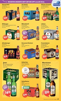 Bier im aktuellen Getränke Hoffmann Prospekt (Oranienburg) Bier im Getränke Hoffmann Prospekt "Aktuelle Angebote" mit 10 Seiten (Oranienburg)
