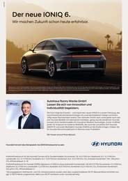 Werkstatt & Auto Prospekt von Hyundai Grimma Hyundai Prospekt: "Der neue IONIQ 6", 8 Seiten, 15.11.2022 - 13.12.2022