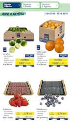 Heidelbeeren im METRO Prospekt "Wochenangebote" auf Seite 9