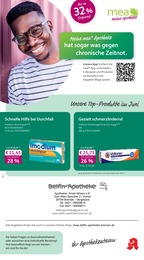 mea - meine apotheke Prospekt für Bremen mit 4 Seiten mea - meine apotheke Prospekt für Bremen: "Unsere Juni-Angebote", 4 Seiten, 01.06.2026 - 30.06.2026